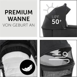 hauck Kombi-Kinderwagen Vision X Duoset Silver