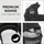 hauck Kombi-Kinderwagen Vision X Duoset Silver