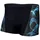 Aquarti Badehose Jungen Schwimmhose Schwarz/Blau 146