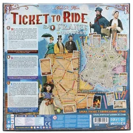 Days of Wonder Zug um Zug Frankreich (DOW0009)