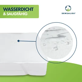 Sensalou Matratzenschoner wasserdicht 70 x 140 cm 2er Set 2 St