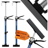 monzana Deckenstütze 2er Set stufenlos höhenverstellbar 115-290 cm bis 30 kg