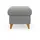 Home Affaire Polsterhocker Trelleborg 58 x 48 x 58 cm grau