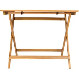 Sam SKARA Klapptisch 80 x 60 x 74 cm Beige