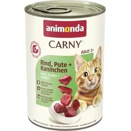 Animonda Carny Adult Rind, Pute & Shrimps 6 x 400 g