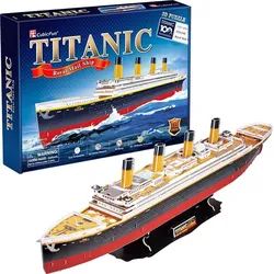 Cubicfun CUBIC FUN 3D-Puzzle (groß) Titanic