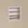 livinity® Badschrank, Paolina Weiß/Artisan 93.6 x 100.4 cm, mit offenen Regalen