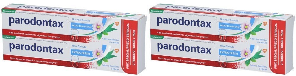 Parodontax® Fraîcheur intense 2x150 ml dentifrice(s)