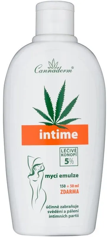 Cannaderm Intime Cleansing emulsion Emulsion für die intime Hygiene mit Hanföl 200 ml