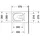 Duravit Me by Starck Wand-WC mit WC-Sitz Weiß Seidenmatt WonderGliss
