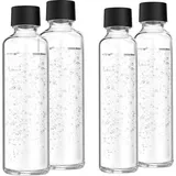 Sodapop Glasflaschen-Set 2x0,6L + 2x0,85L für Logan