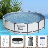 Bestway Steel Pro MAX Swimming Frame Pool Schwimmbad Schwimmbecken Gartenpool