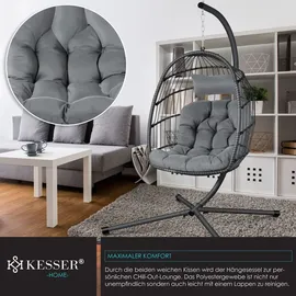 Kesser Hängesessel Jungle Grau