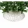 Westmann Rattan Weihnachtsbaum Rock Santa-4 Hellgrau 21 cm
