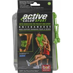 Bort Activecolor Sport Kniebandage M schwarz /grün