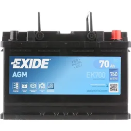 Exide EK700 AGM 70Ah 12V
