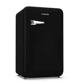Klarstein Audrey Evo Mini Retro-Getränkekühlschrank (90 l, 825 mm hoch, Schwarz)