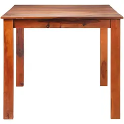 vidaXL Esstisch 180x90x76 cm Massivholz