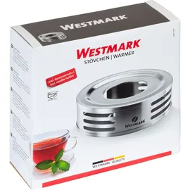 Westmark Edelstahl Stövchen Teewärmer Teebereiter Wärmeplatte Teekannenlicht