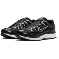 Nike P-6000 Herren Black/Black/White/Metallic Silver 42,5