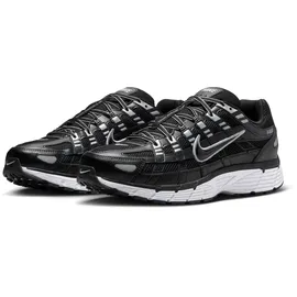 Nike P-6000 Herren Black/Black/White/Metallic Silver 42,5