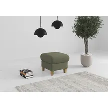Home Affaire Polsterhocker Glendale mit Stauraum 58 x 48 x 58 cm Grün
