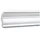PROFHOME DECOR Eckleiste 200 cm x 8,1 cm x 7,7 cm