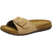 ROHDE Damen Pantolette Leder Klettverschluss Memoryfußbett Rodigo-D 5875, Größe:42 EU,