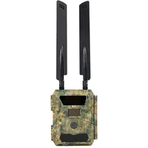 PNI Hunting 400C PRO 24MP Jagdkamera mit 4G LTE Internet, GPS, überträgt gleichzeitig Video, 4 E-Mails, FTP, Full HD 1080P, Nachtsicht, 59 unsichtbare LEDs für Tiere, Camouflage, PNI-HU400PRO