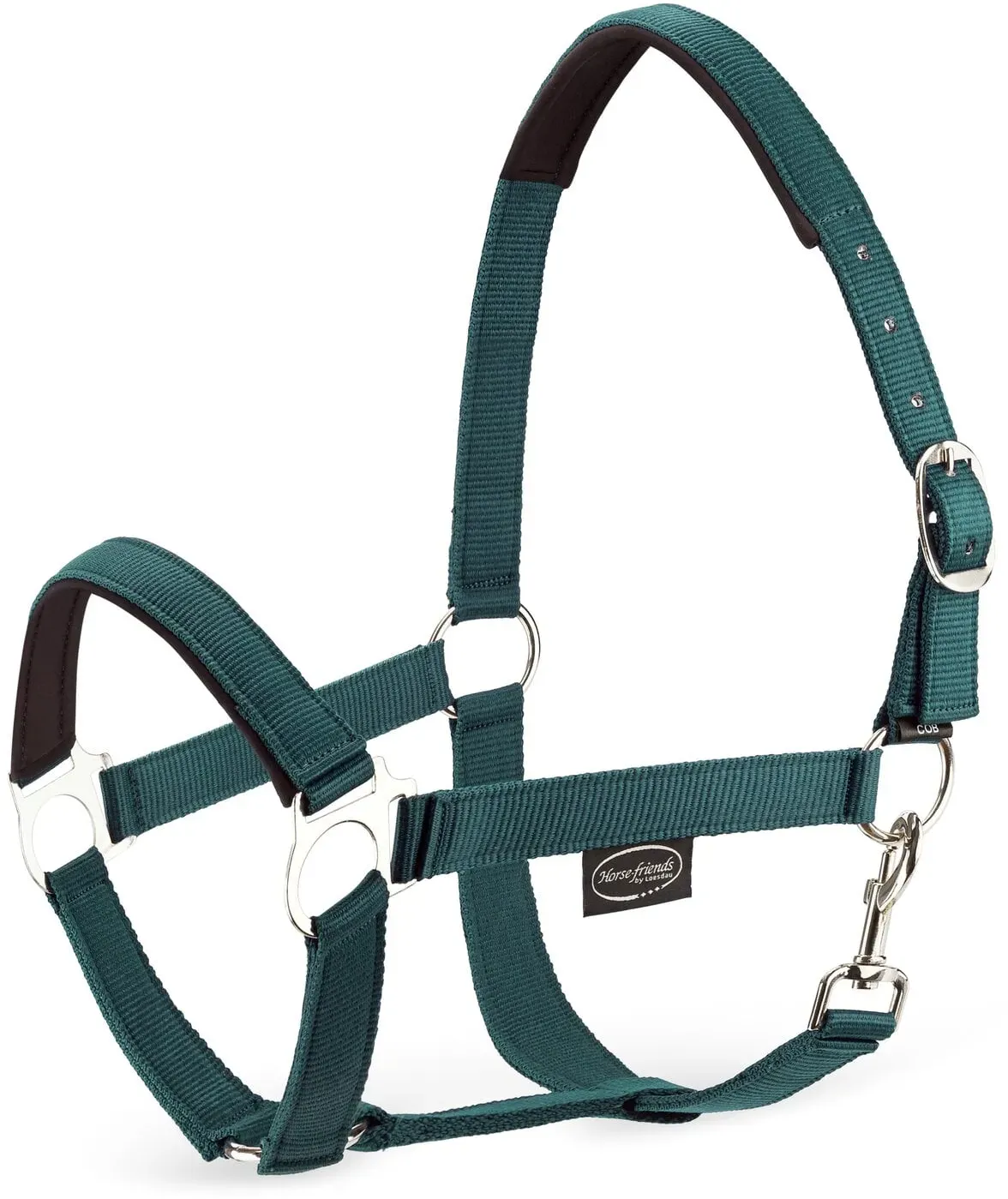 Horse-friends Webhalfter Pin Buckle tannengrün PONY