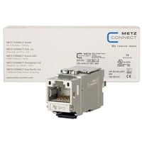 METZ CONNECT 130B21-Z Drahtverbinder Silber