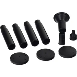 Agora-Tec Agora-Tec® Solar Springbrunnen Teich - Pumpen - Set mit Akku und LED Licht 3.5W-BL-V2.0