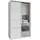 masseno Schwebetürenschrank VARO 120 x 205 x 60 cm Weiß
