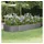 vidaXL Hochbeet Pulverbeschichteter Stahl 296 x 140 x 36 cm Grau