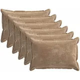 vidaXL Kissenbezug Houten 40 x 60 cm Braun