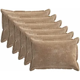 vidaXL Kissenbezug Houten 40 x 60 cm Braun
