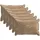 vidaXL Kissenbezug Houten 40 x 60 cm Braun