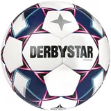 derbystar Tempo Aps V22 Fußball Weiss Blau Pink 5