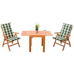 Balkonmöbel Set Maracaibo Eukalyptusholz