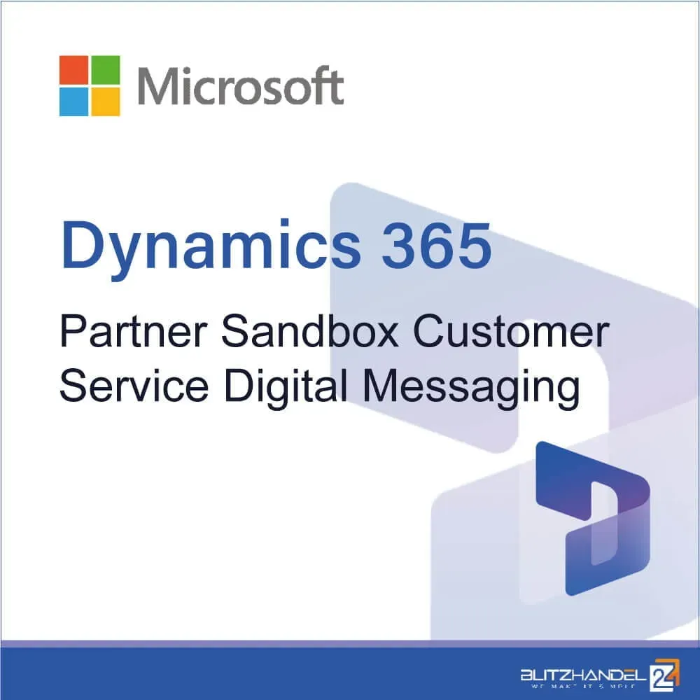 Dynamics 365 Partner Sandbox Customer Service Digital Messaging