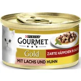 Purina Gourmet Gold Katzenfutter mit Lachs und Huhn
