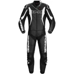 Spidi Sport Warrior Touring Two Piece Motorrad Lederkombi, schwarz-weiss, Größe 54 für Männer