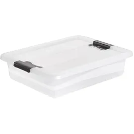 KEEEPER Aufbewahrungsbox cornelia 39,5 x 29,5 x 9,5 cm 3-tlg. transparent