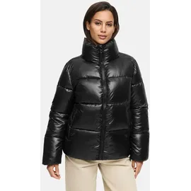 Marikoo Damen Winter Steppjacke gesteppt Anorak Puffer Jacket Winterjacke hochschließender Kragen & Reißverschluss Hazalee