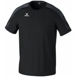 Erima Evo Star Junior Kurzarm-T-Shirt Black / Slate Grey 140 cm
