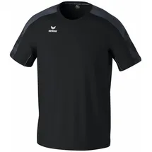 Erima Evo Star Junior Kurzarm-T-Shirt Black / Slate Grey 140 cm