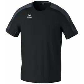 Erima Evo Star Junior Kurzarm-T-Shirt Black / Slate Grey 140 cm