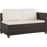 vidaXL Garten-Lounge-Set braun 44108