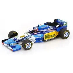 MINICHAMPS 1:18 BENETTON RENAULT B195 - MICHAEL SCHUMACHER - WINNER EUROPEAN GP 1995