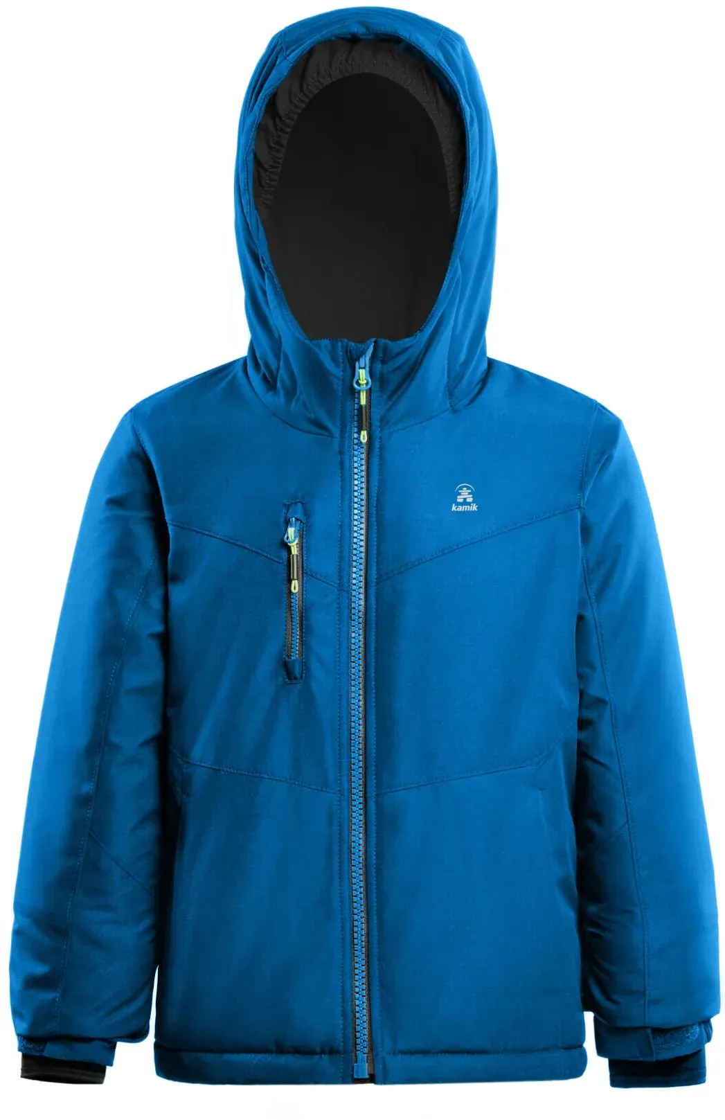 Kamik Winterjacke Finn (wind- und wasserdicht, reflektierend) blau Kinder